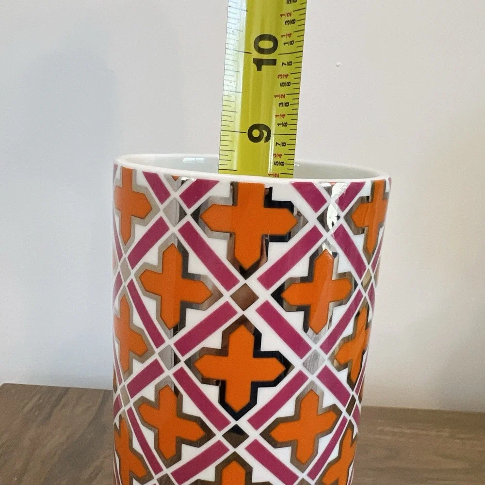 Jonathan Adler Carnaby Talitha Mosaic Medallion Vase